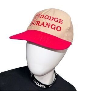 💖 Vintage Dodge Durango Ram Logo Embroidered Two Tone Snapback Baseball Cap